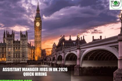 Assistant Manager Jobs in UK 2026