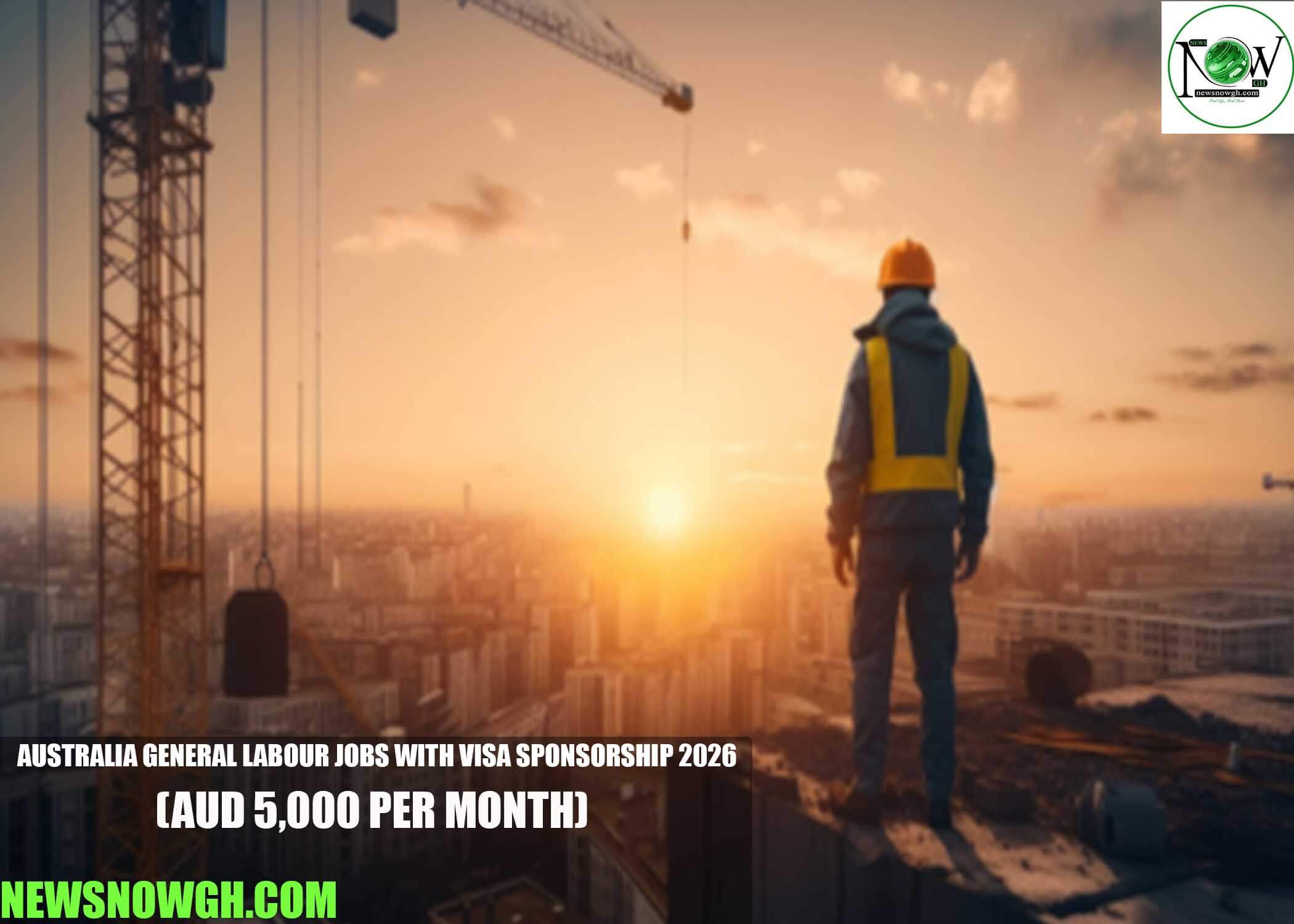 Australia General Labour Jobs with Visa Sponsorship