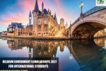 Belgium Government Scholarships