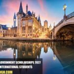 Belgium Government Scholarships