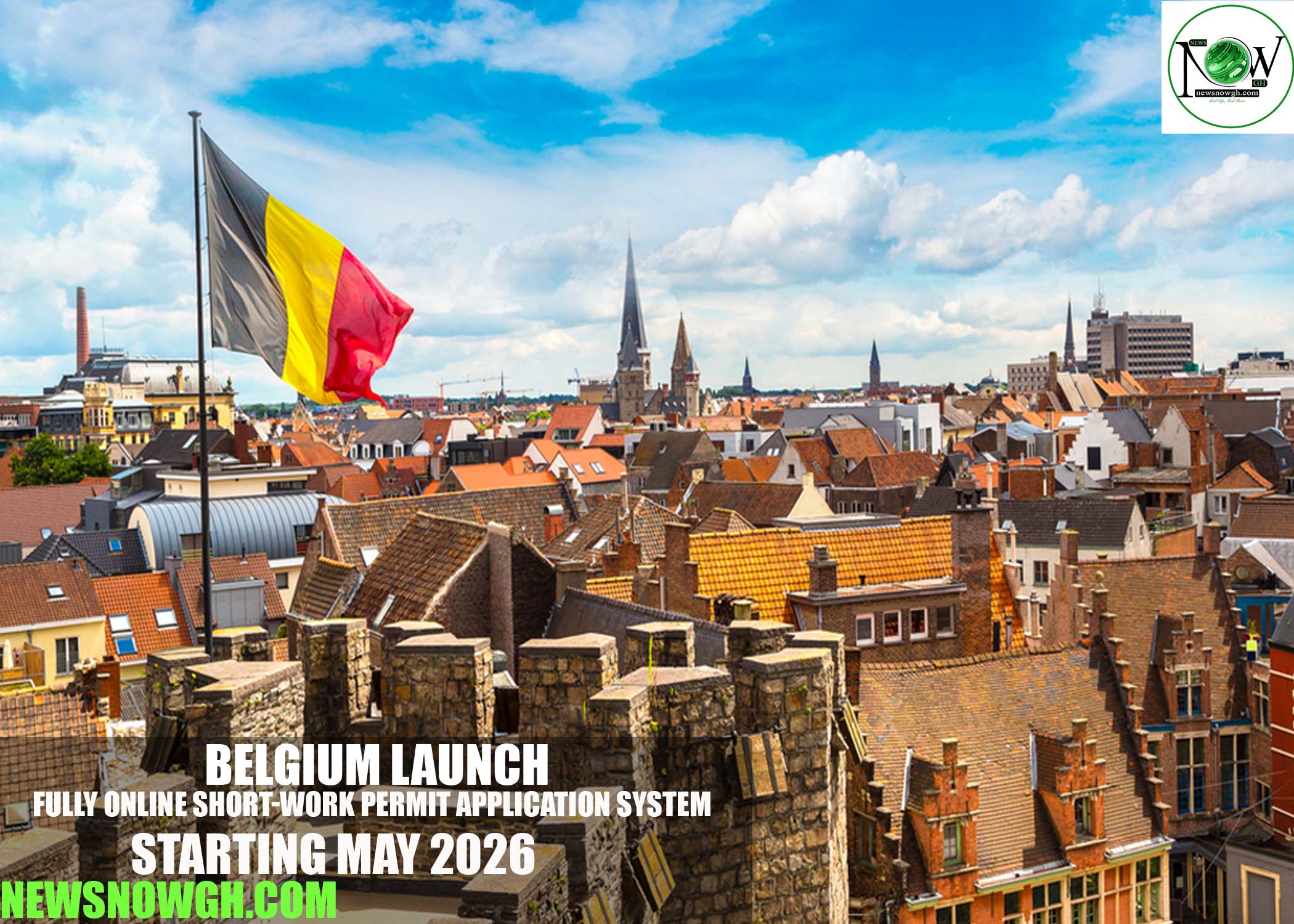 Belgium Launches Fully Online Short-Work Permit Application System Starting May 2026