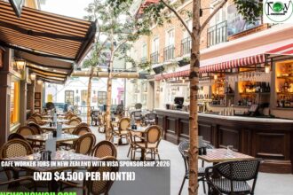 Cafe Worker Jobs in New Zealand with Visa Sponsorship