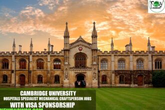 Cambridge University Hospitals Specialist Mechanical Craftsperson Jobs