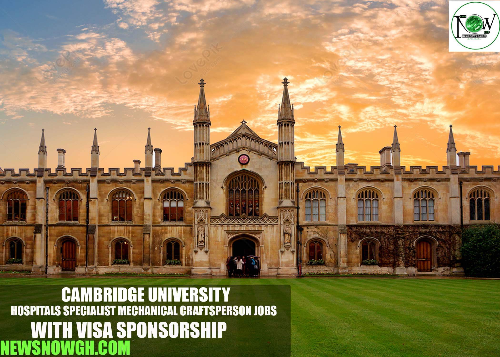 Cambridge University Hospitals Specialist Mechanical Craftsperson Jobs