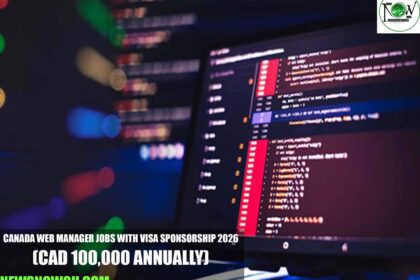 Canada Web Manager Jobs with Visa Sponsorship