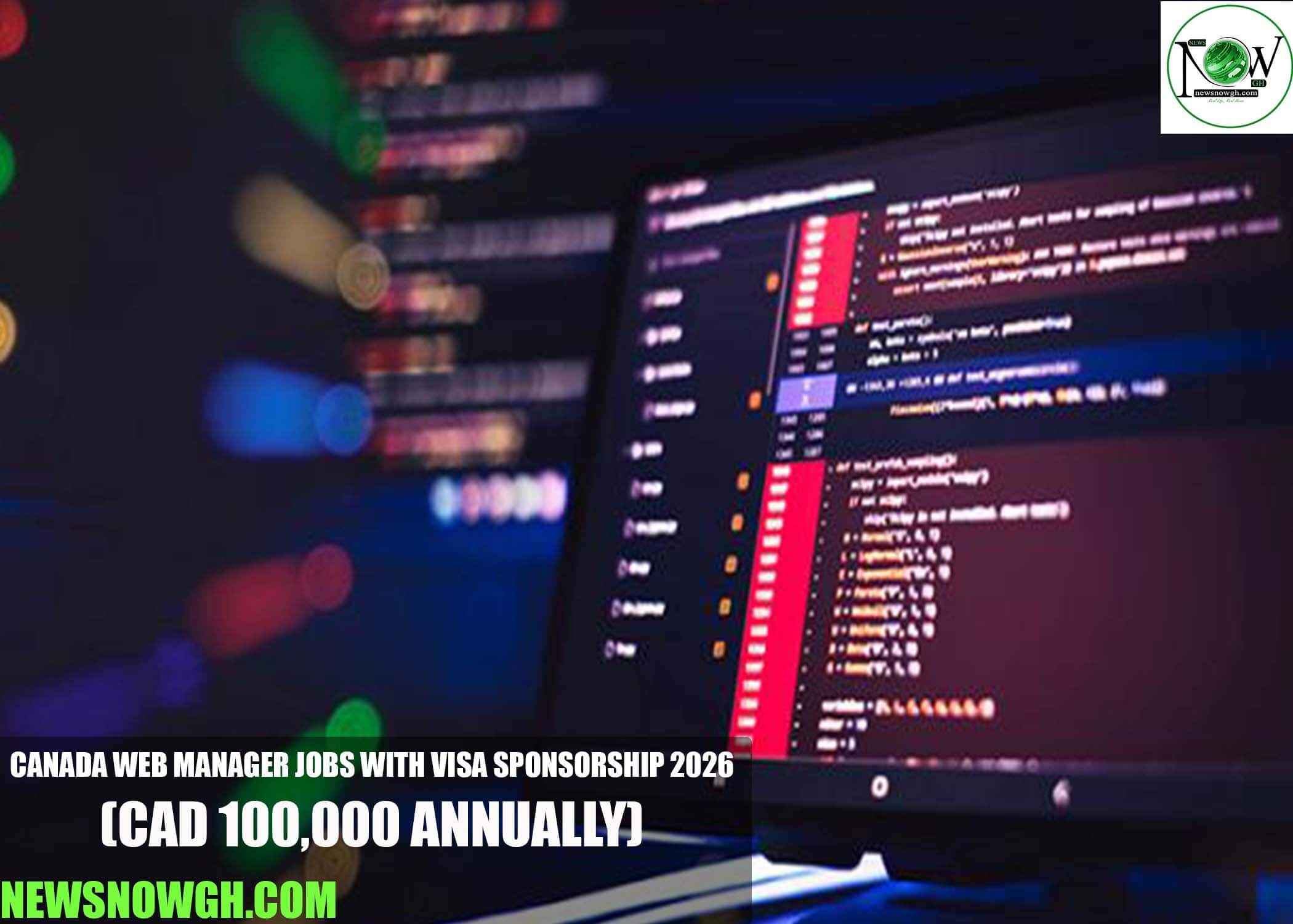 Canada Web Manager Jobs with Visa Sponsorship