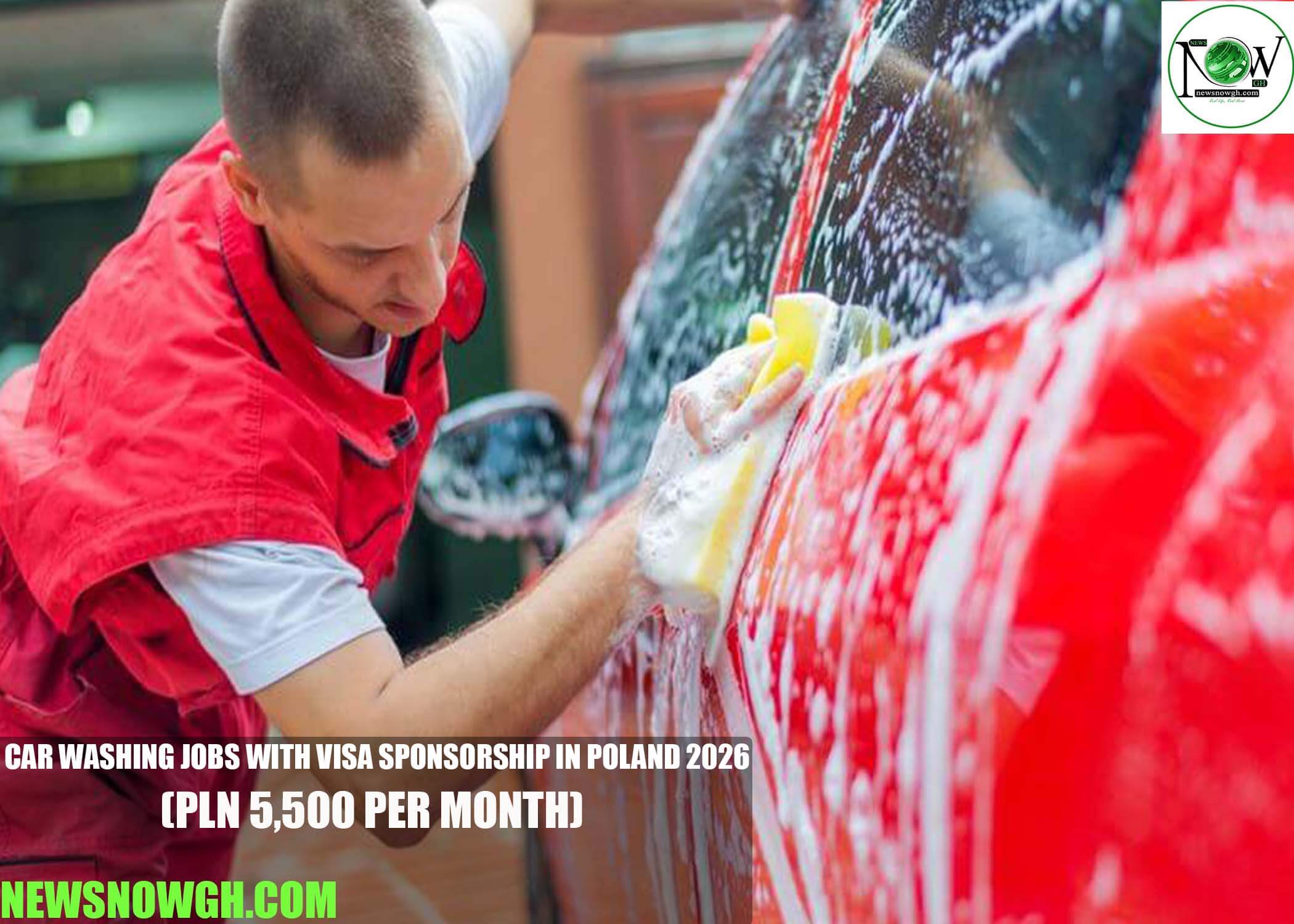 Car Washing Jobs with Visa Sponsorship in Poland 2026