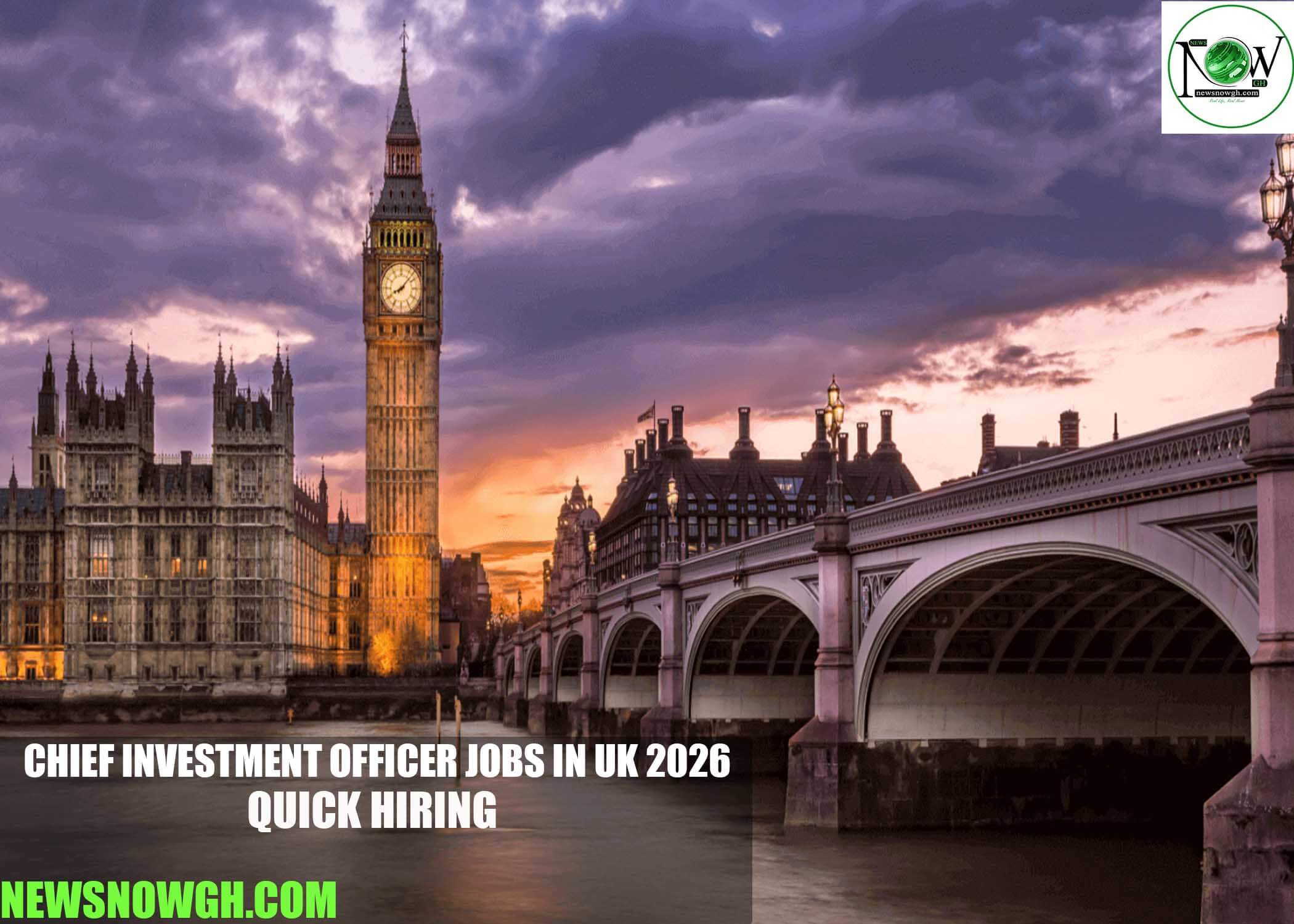 Chief Investment Officer Jobs in UK 2026