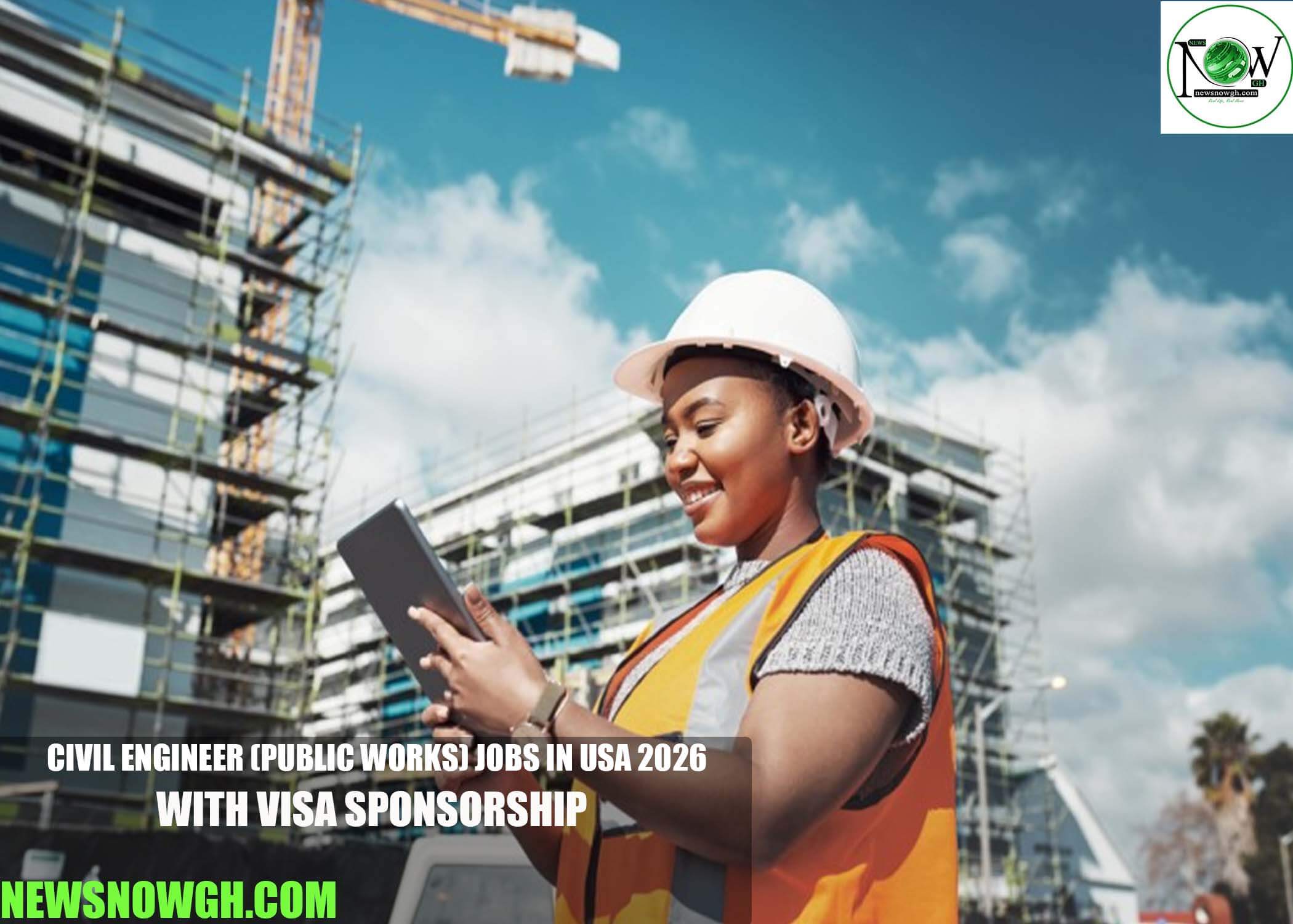 Civil Engineer (Public Works) Jobs in USA 2026 with Visa Sponsorship