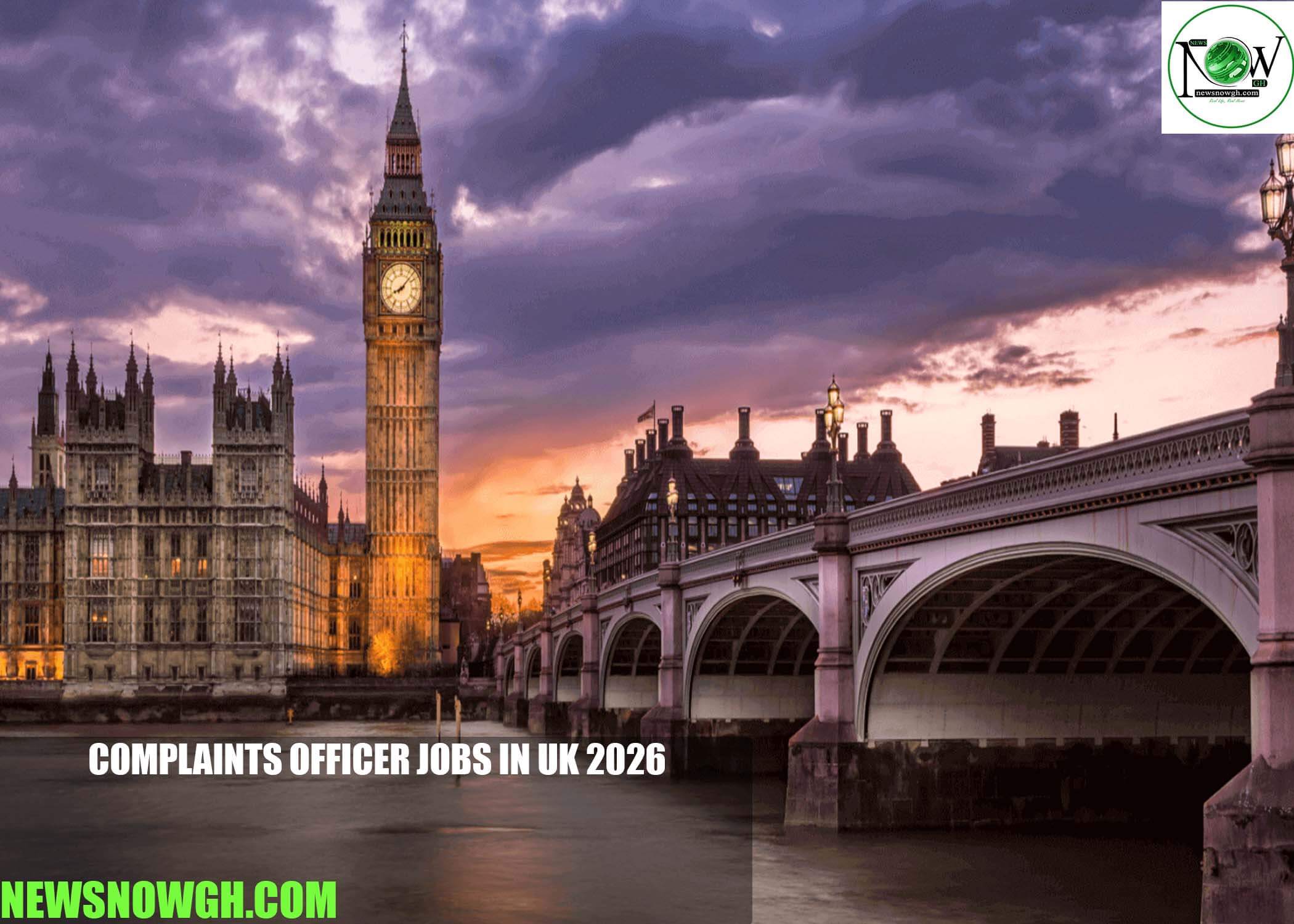 Complaints Officer Jobs in UK 2026