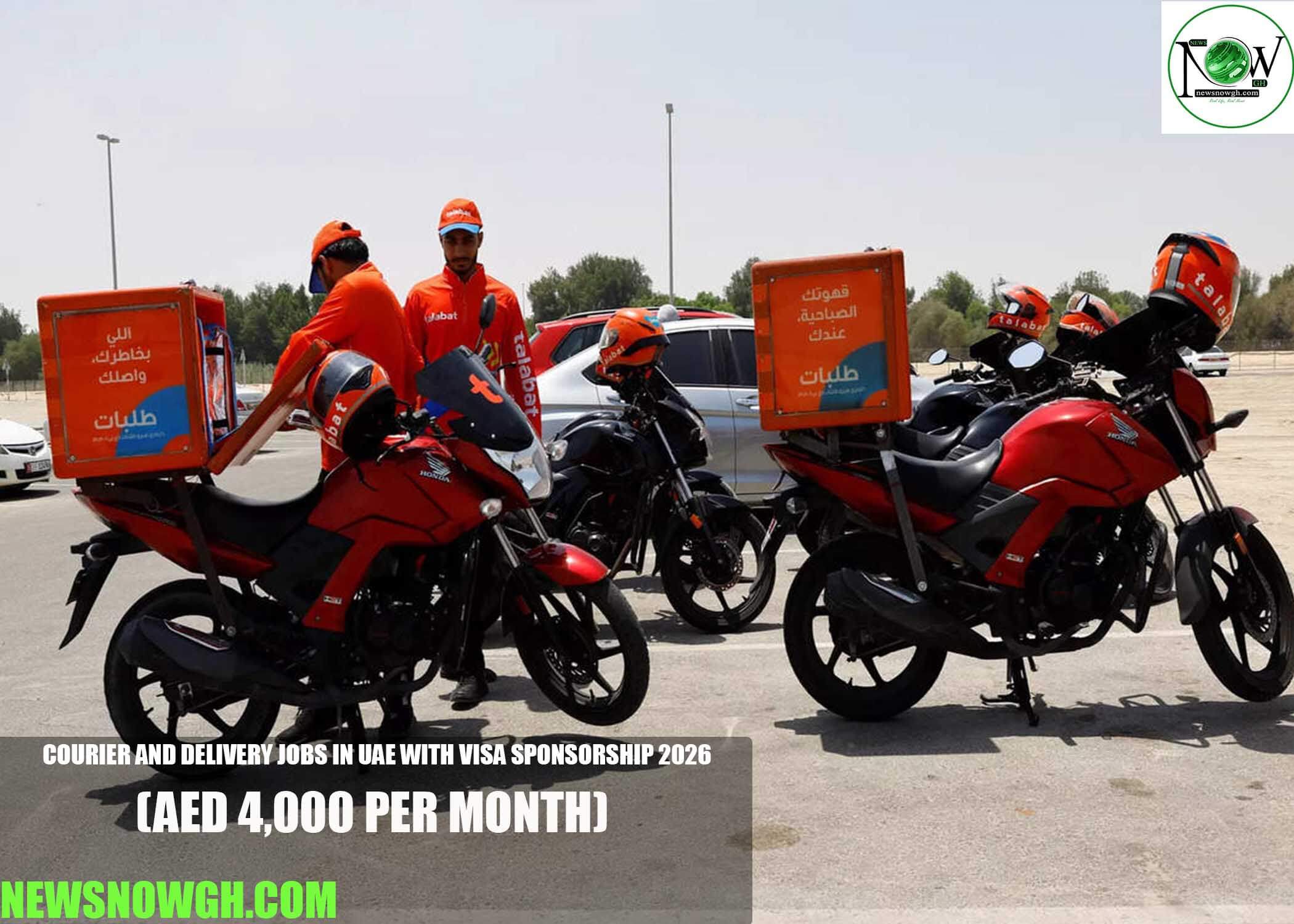 Courier and Delivery Jobs in UAE with Visa Sponsorship 2026