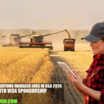 Crops Operations Manager Jobs in USA 2026 with Visa Sponsorship
