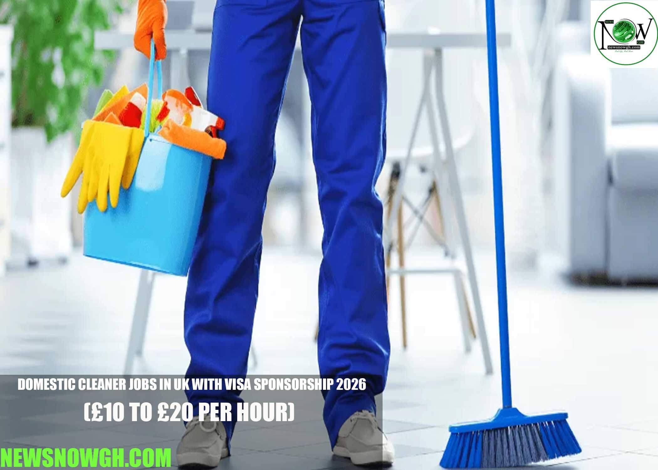 Domestic Cleaner Jobs in UK with Visa Sponsorship 2026
