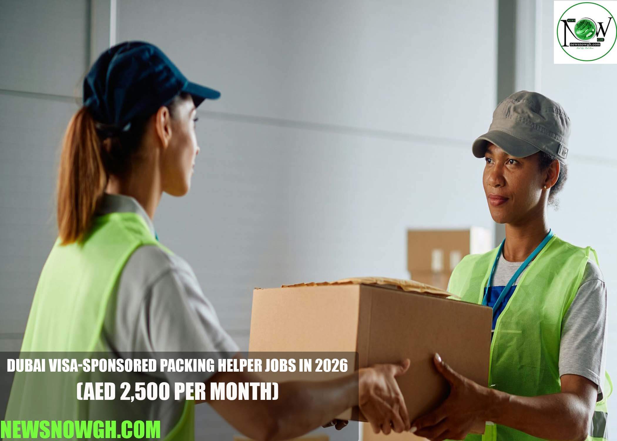 Dubai Visa-Sponsored Packing Helper Jobs