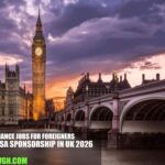 Finance Jobs for Foreigners