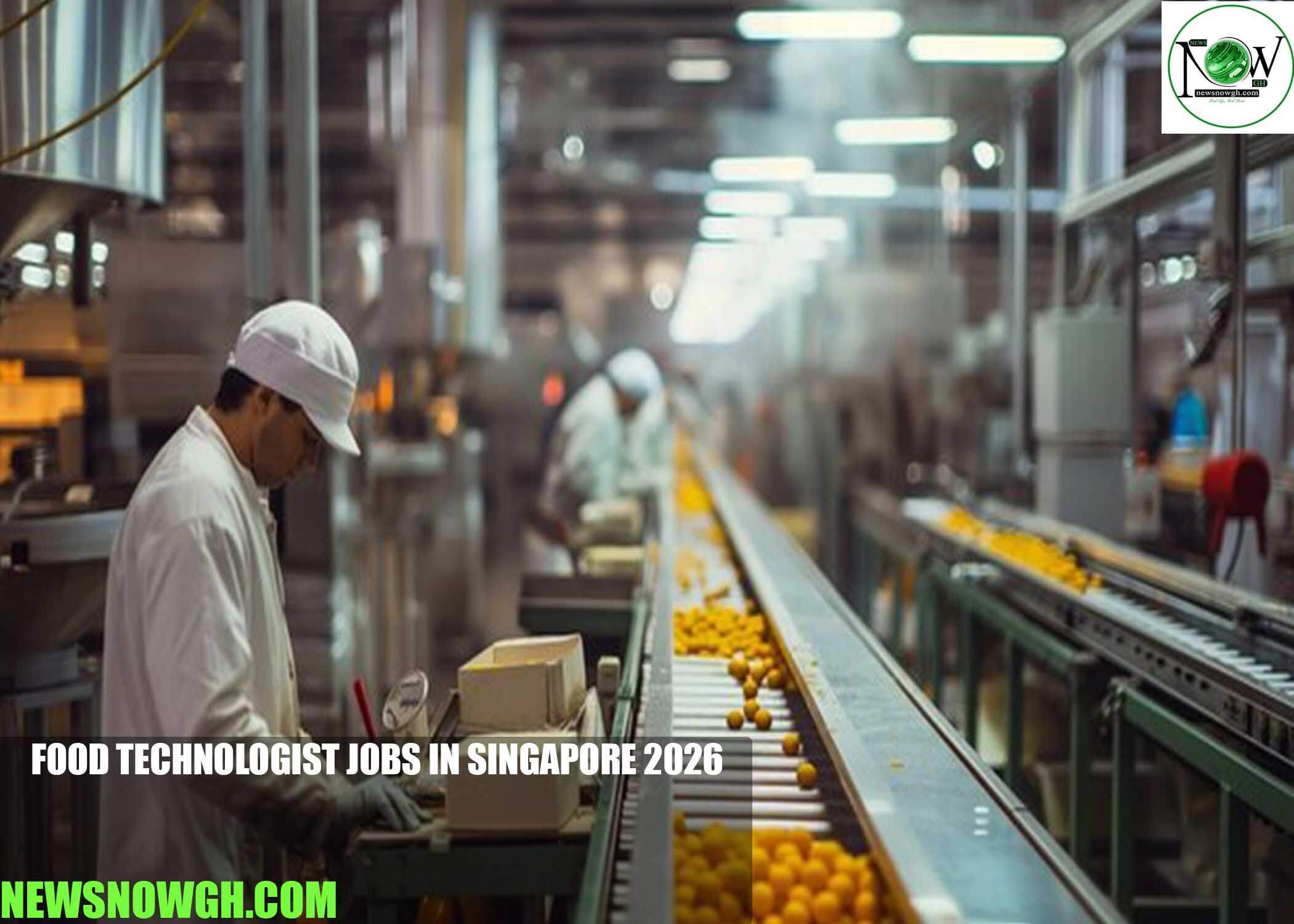 Food Technologist Jobs in Singapore 2026