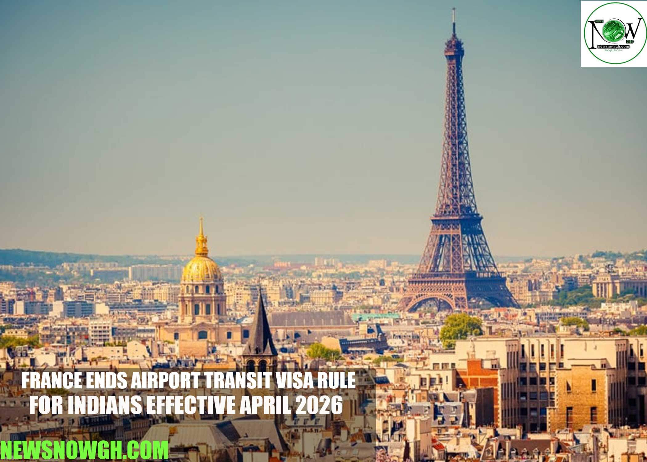 France Ends Airport Transit Visa Rule for Indians Effective April 2026