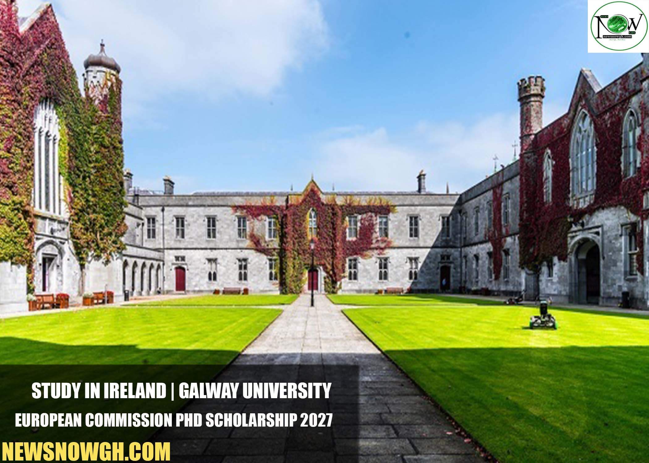 Galway University European Commission PhD Scholarship