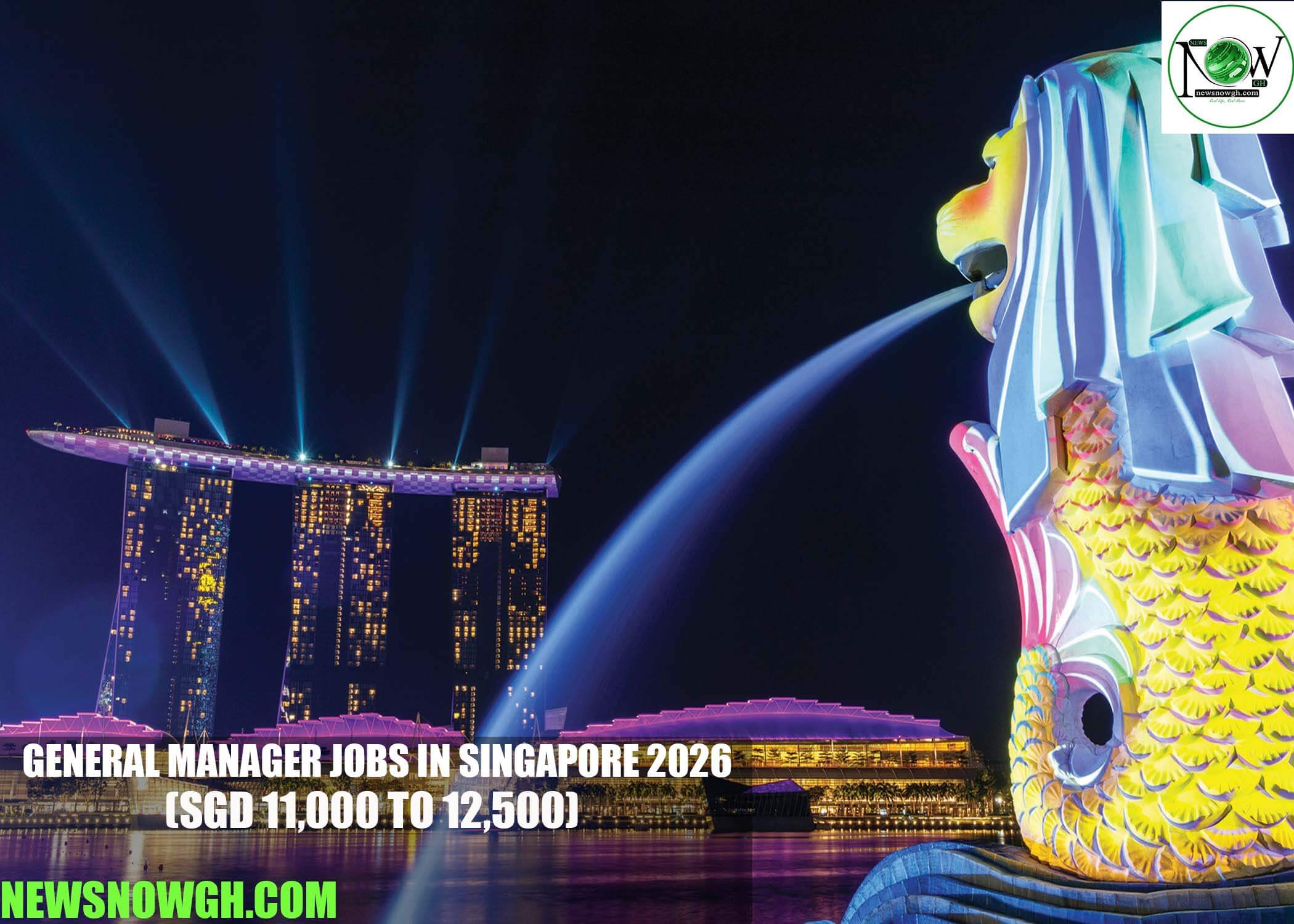 General Manager Jobs in Singapore 2026