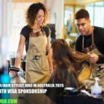 Hairdresser/Hair Stylist Jobs in Australia 2026 with Visa Sponsorship