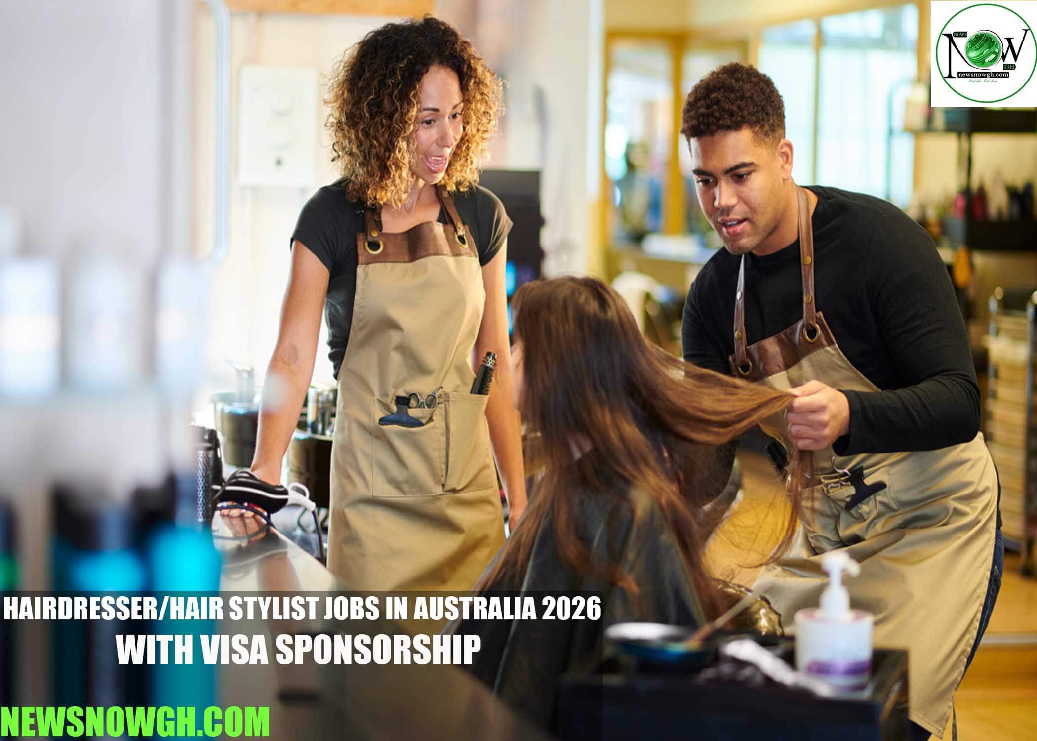 Hairdresser/Hair Stylist Jobs in Australia 2026 with Visa Sponsorship