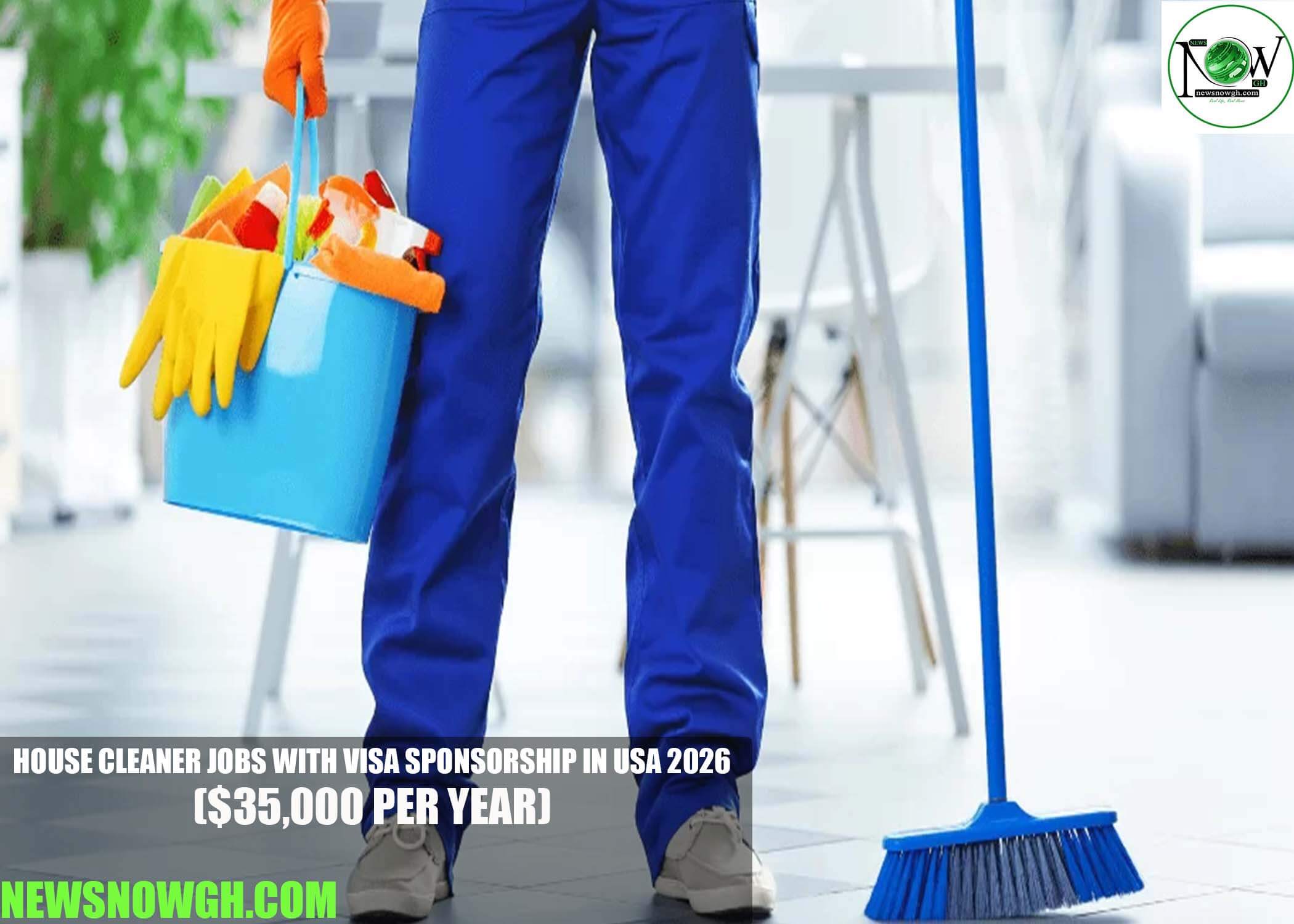 House Cleaner Jobs with Visa Sponsorship in USA