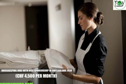 Housekeeping Jobs with Visa Sponsorship in Switzerland 2026