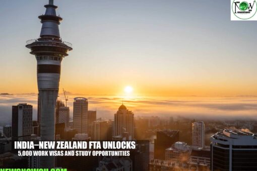 India–New Zealand FTA Unlocks 5,000 Work Visas and Study Opportunities