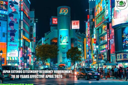 Japan Extends Citizenship Residency Requirement to 10 Years Effective April 2026