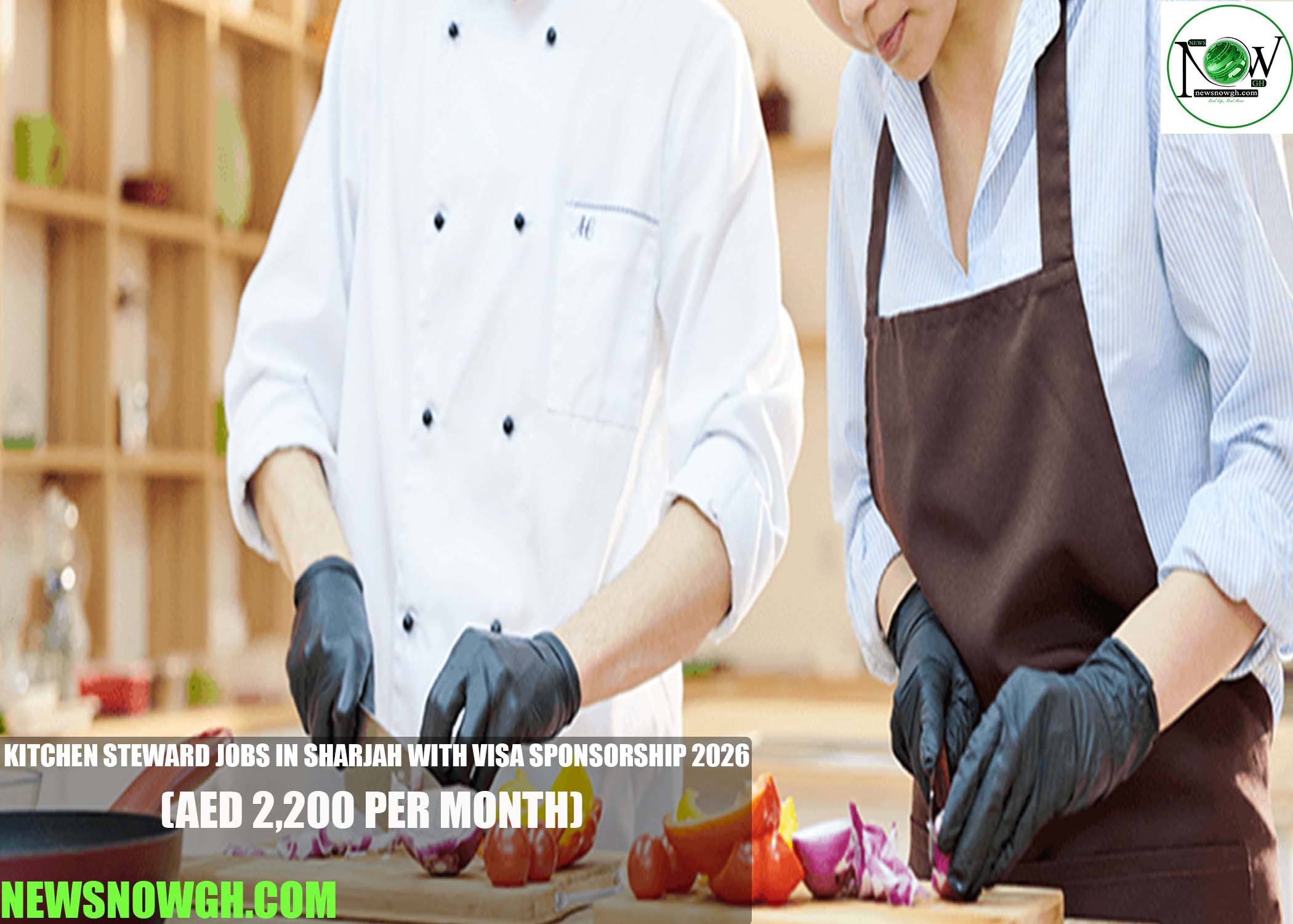 Kitchen Steward Jobs in Sharjah with Visa Sponsorship 2026