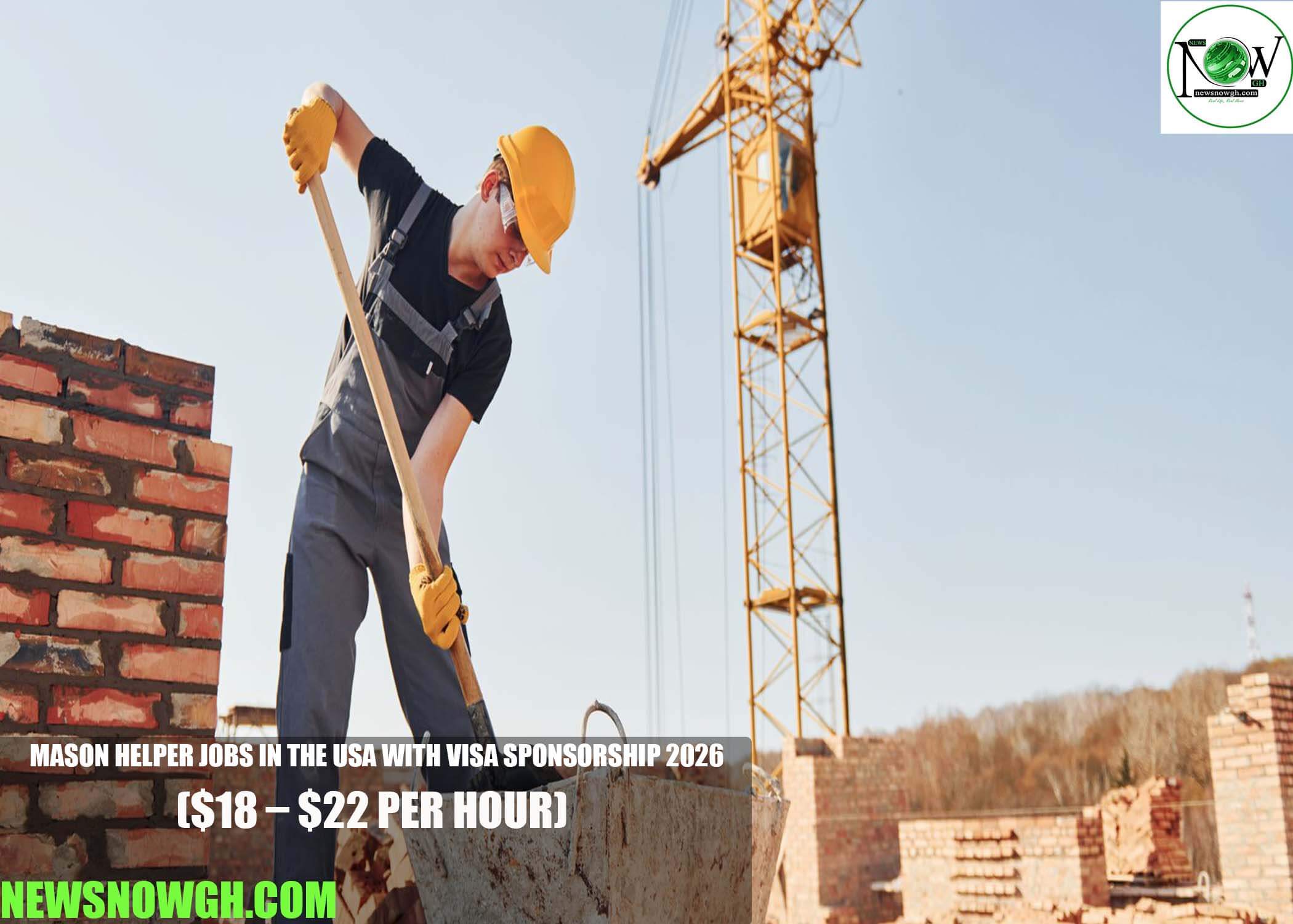 Mason Helper Jobs in the USA with Visa Sponsorship 2026