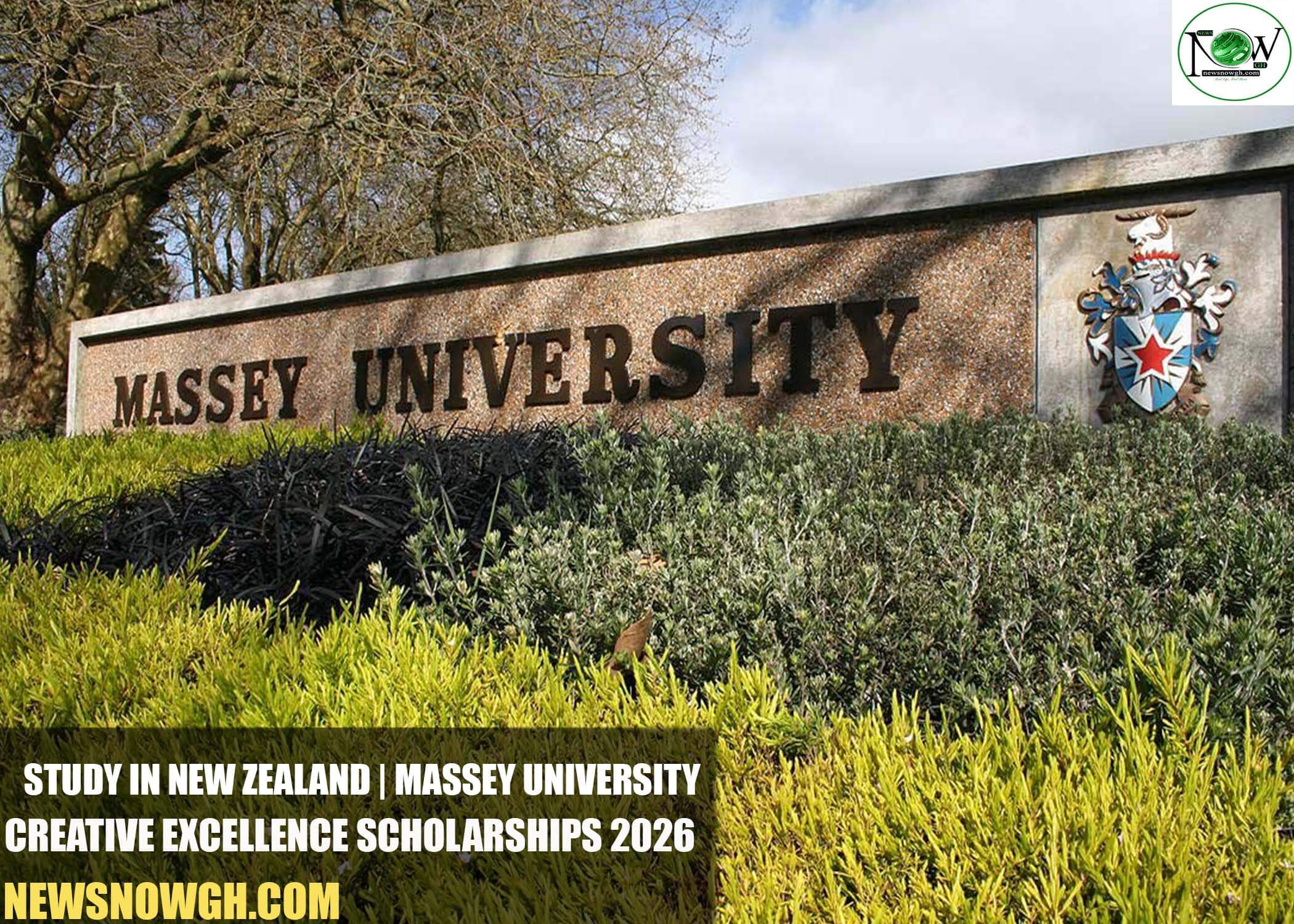 Massey University Creative Excellence Scholarships