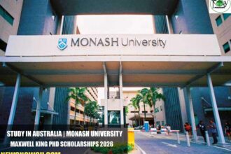 Monash University Maxwell King PhD Scholarships