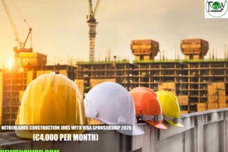 Netherlands Construction Jobs with Visa Sponsorship 2026