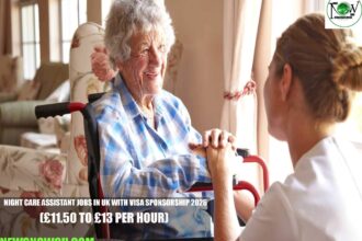 Night Care Assistant Jobs in UK with Visa Sponsorship 2026