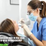 Oral Surgeon Jobs in USA 2026 with Visa Sponsorship