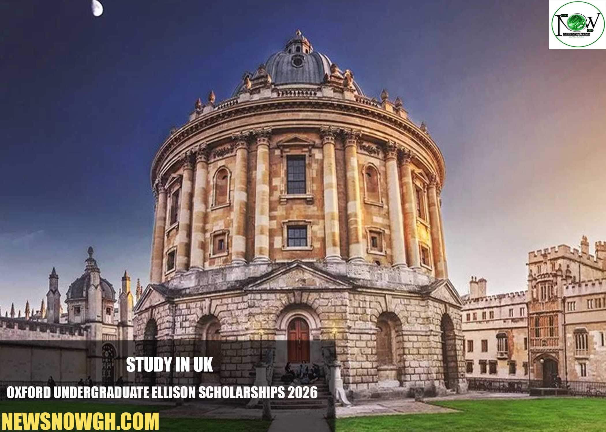 Oxford Undergraduate Ellison Scholarships
