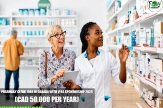 Pharmacy Clerk Jobs in Canada with Visa Sponsorship