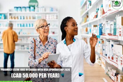 Pharmacy Clerk Jobs in Canada with Visa Sponsorship