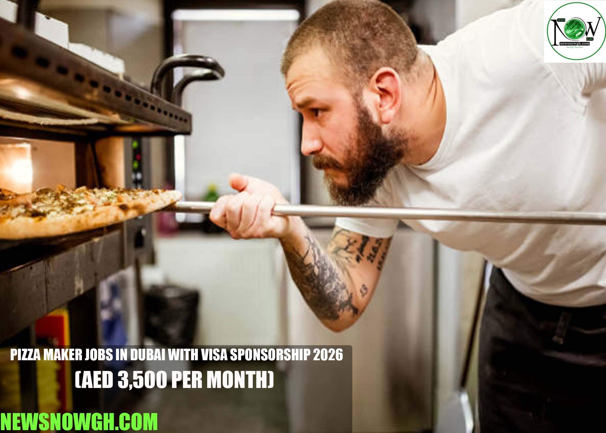 Pizza Maker Jobs in Dubai with Visa Sponsorship 2026