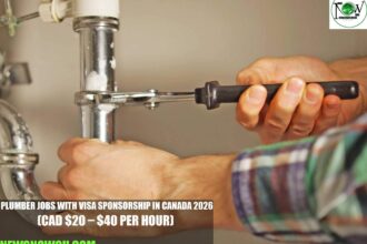 Plumber Jobs With Visa Sponsorship in Canada 2026