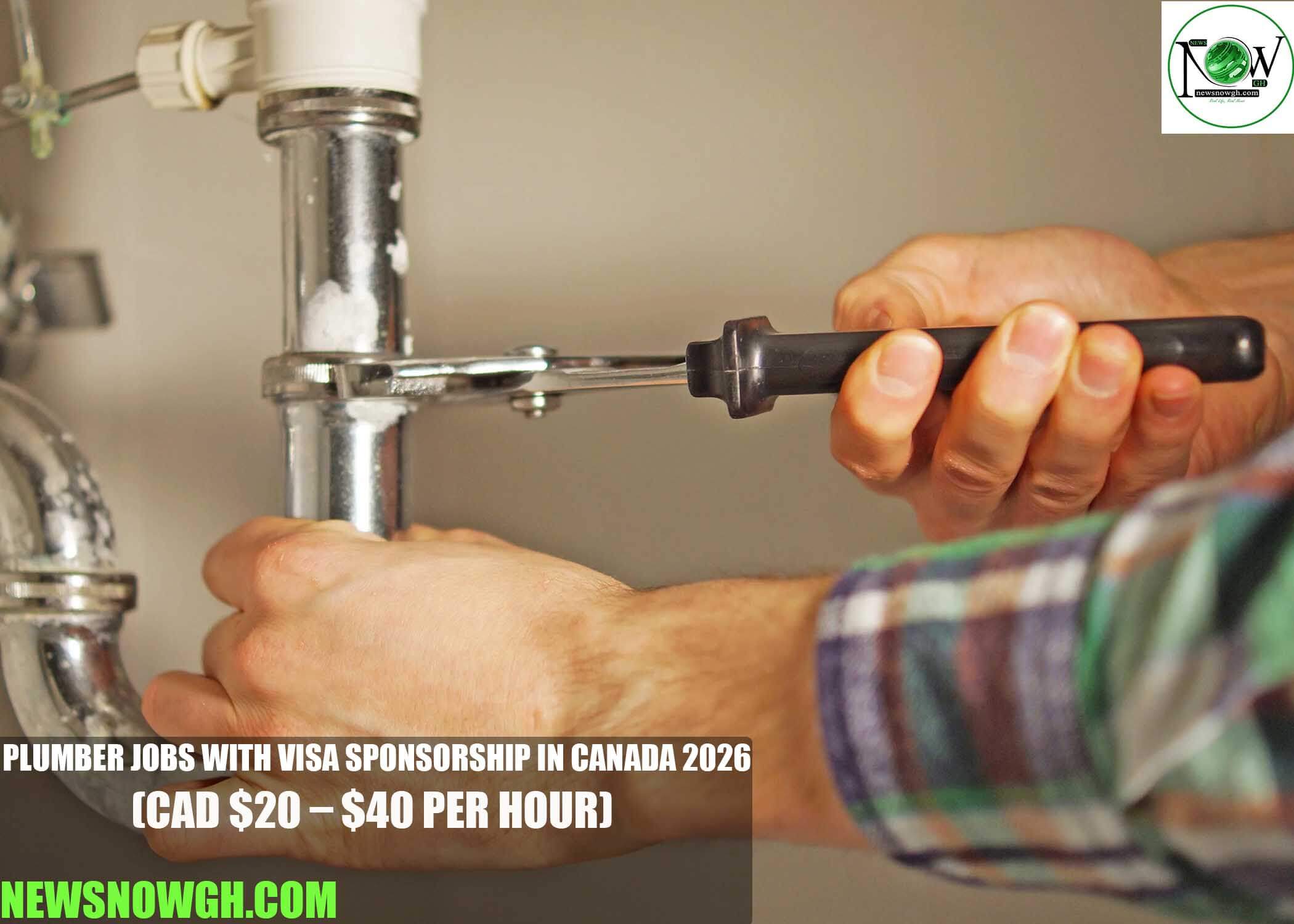Plumber Jobs With Visa Sponsorship in Canada 2026