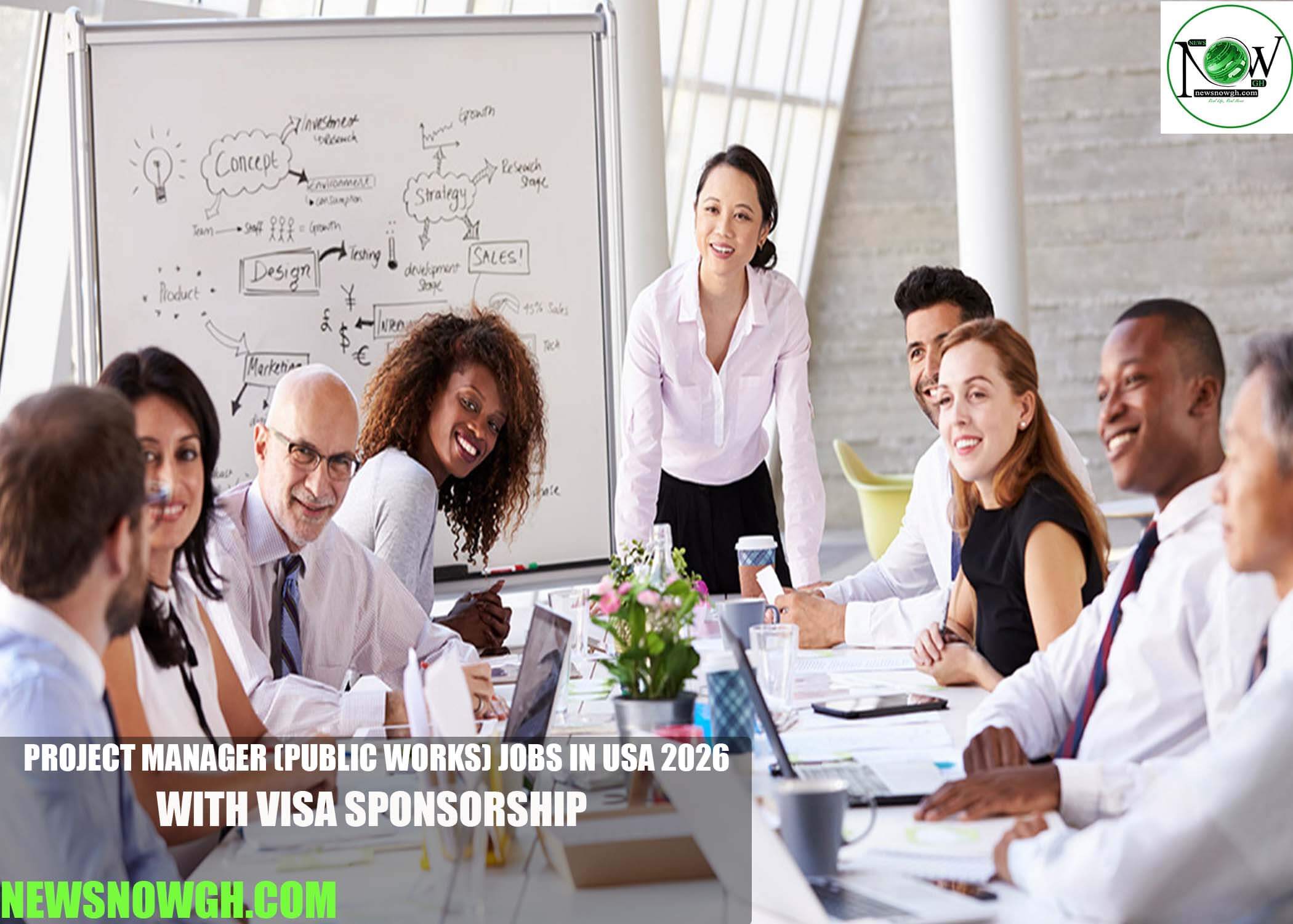 Project Manager (Public Works) Jobs in USA 2026 with Visa Sponsorship