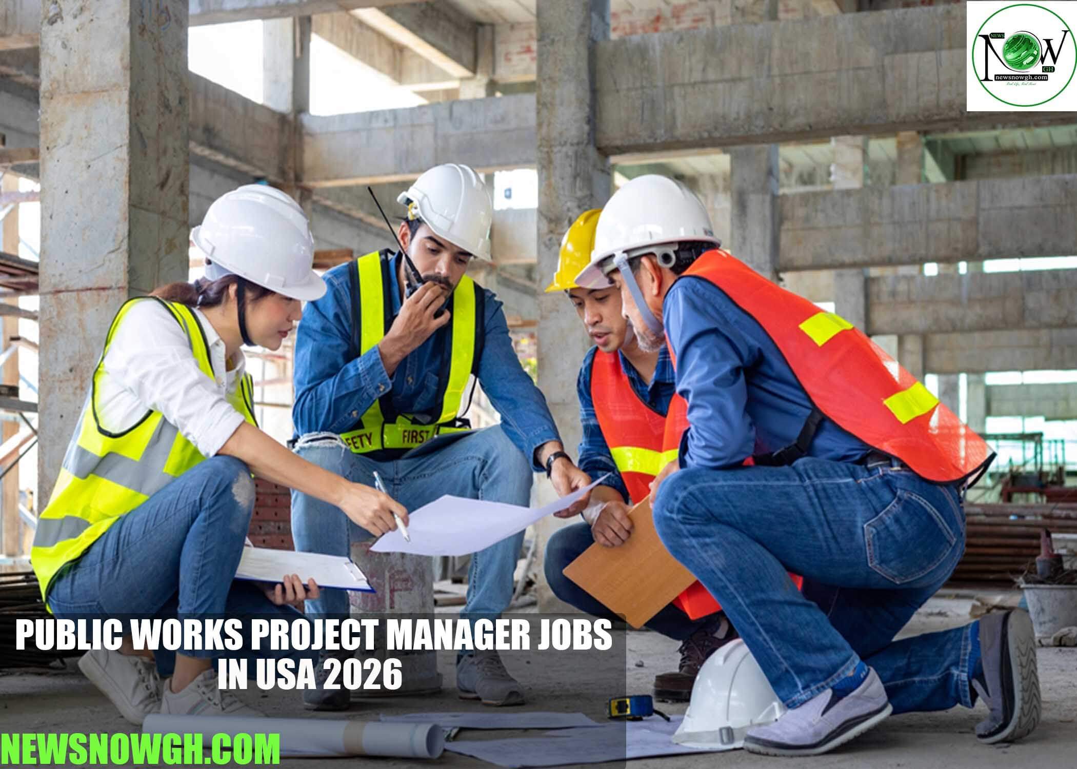 Public Works Project Manager Jobs in USA 2026