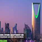 Saudi Arabia Receptionist Job