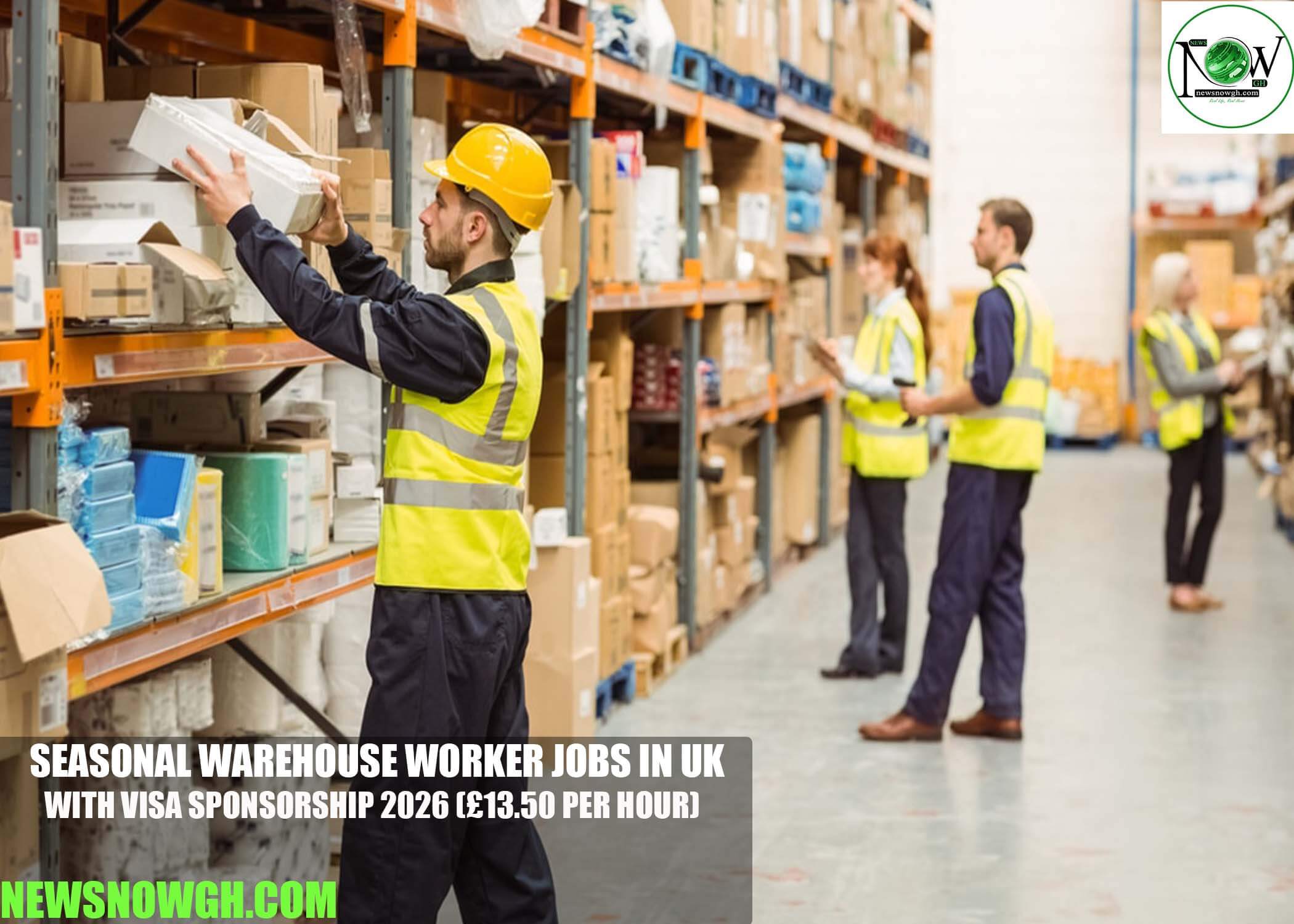 Seasonal Warehouse Worker Jobs in UK