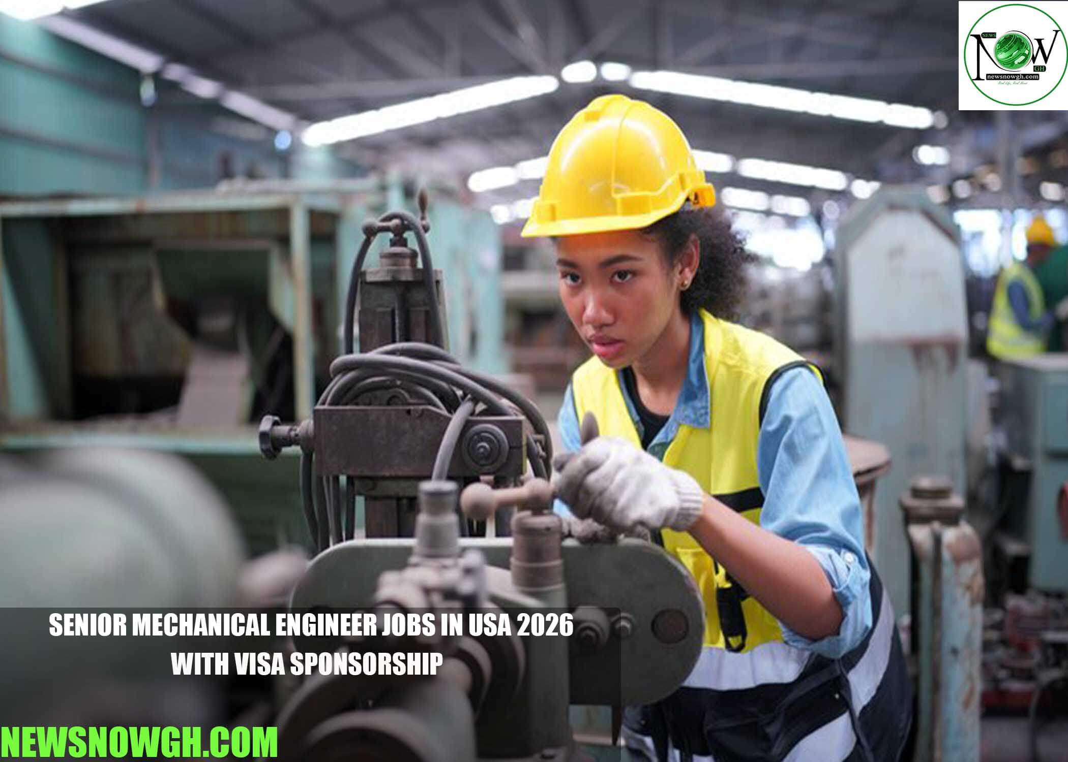 Senior Mechanical Engineer Jobs in USA 2026 with Visa Sponsorship