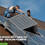 Solar Panel Installer Jobs in Canada 2026