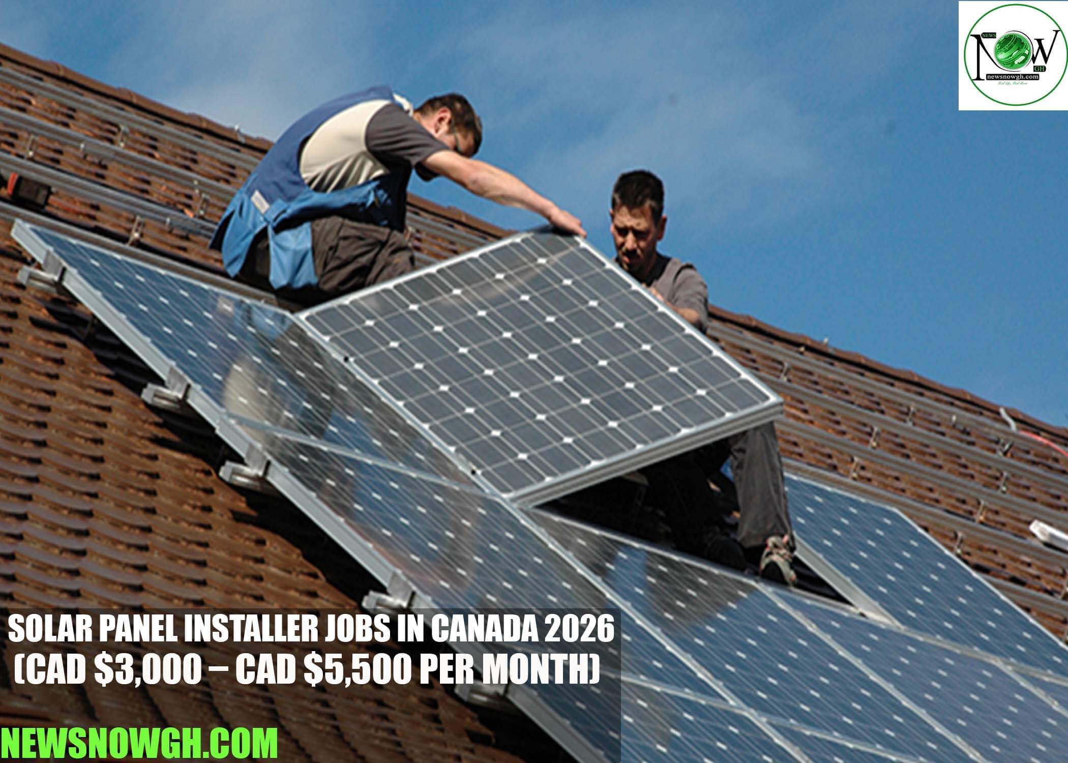 Solar Panel Installer Jobs in Canada 2026
