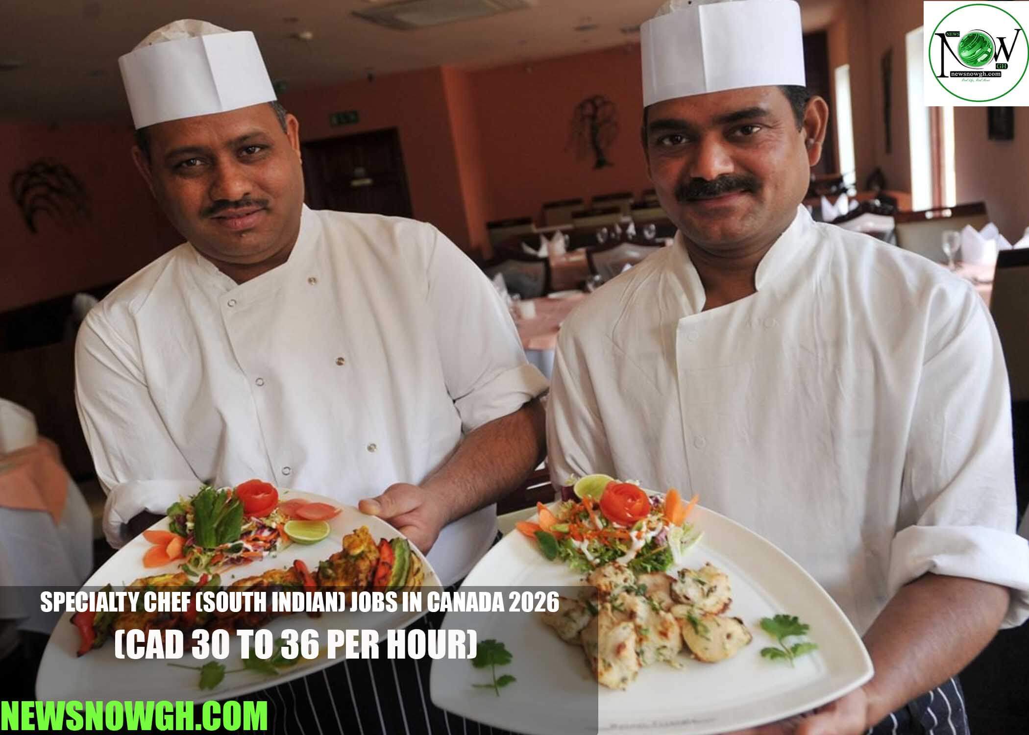 Specialty Chef (South Indian) Jobs in Canada 2026